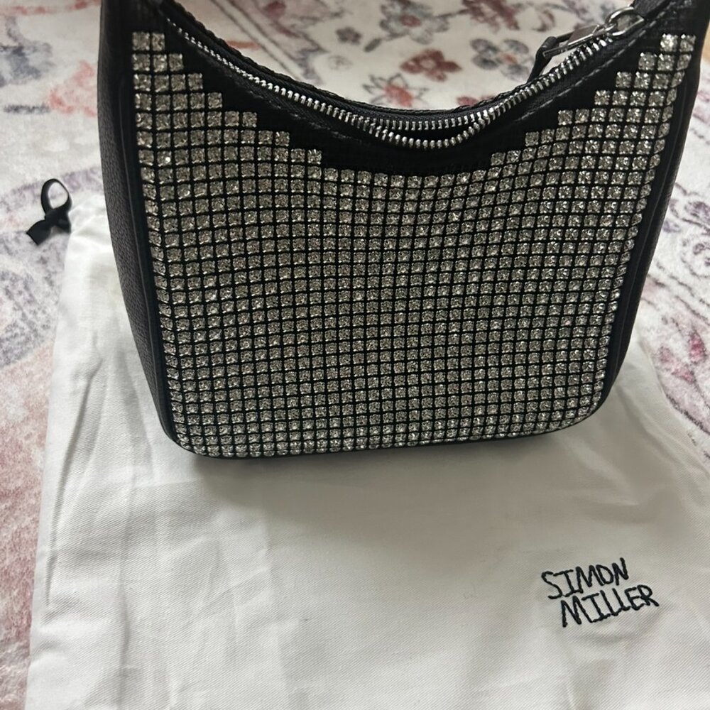 Simon Miller Snap Crystal Leather Shoulder Bag - Picture 10 of 10